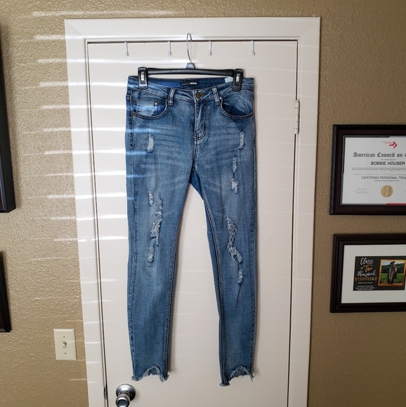 Fashion Nova Denim - Fashion Nova Distressed Jeans